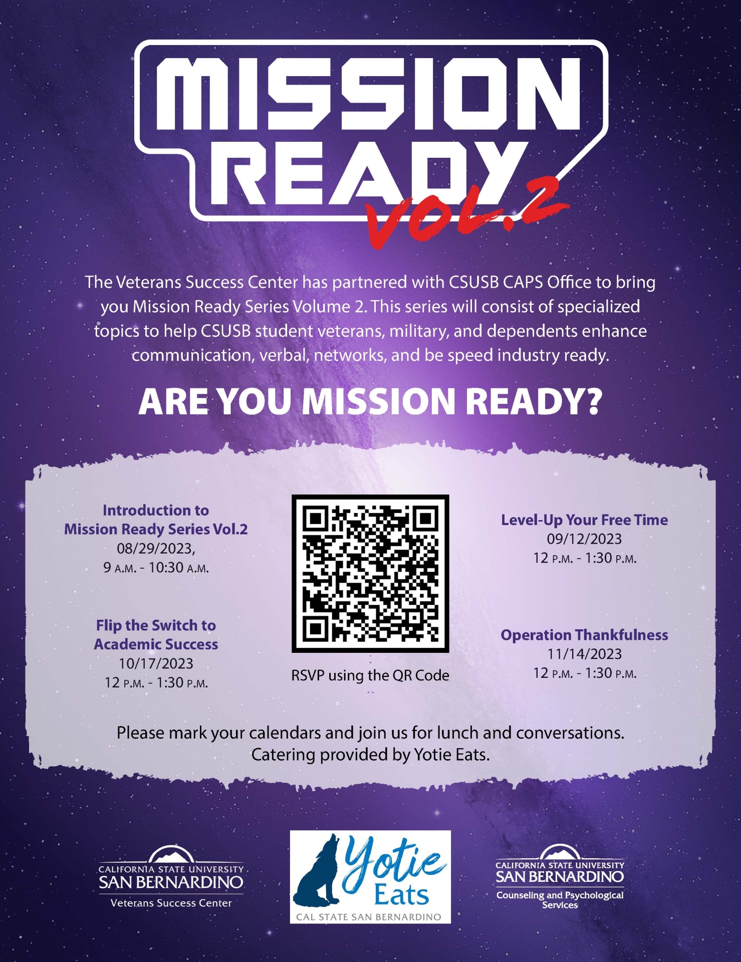 Mission Ready Series 2 - All Missions Flyer